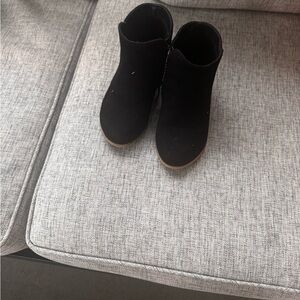 Stylish Black Kids Ankle Boots